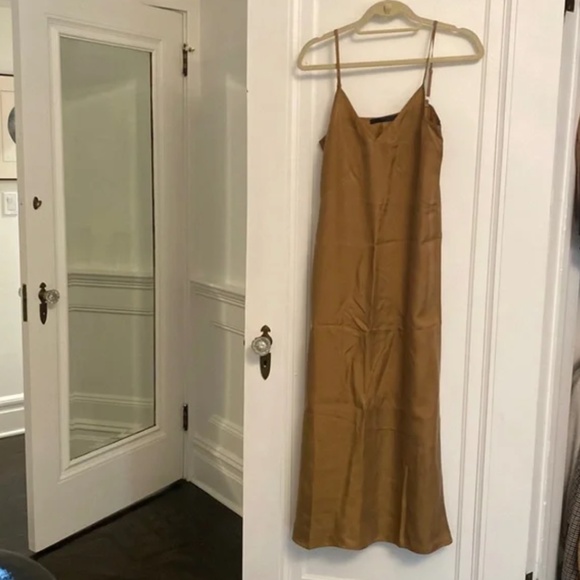 Jenni Kayne Rio Slip Dress in Bronze - Picture 7 of 7